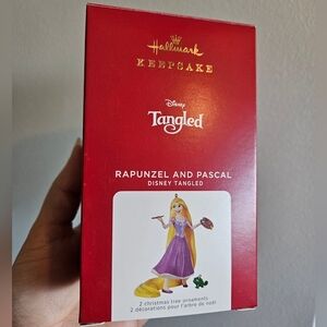 New! Disney Tangled Rapunzel & Pascal Hallmark Keepsake Ornament 2021